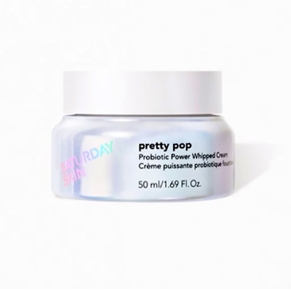 SATURDAY SKIN
Pretty Pop Probiotic Power Whipped Cream